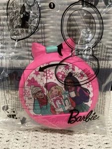 2024 Burger King Barbie Pink and Aqua Compact Mirror Toy - New & Sealed - Picture 1 of 3