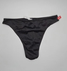 Aussiebum Men's Classic Swim Thong Size L Black NWT - Picture 1 of 8
