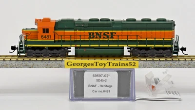INTERMOUNTAIN N GA 1:160 #6481 BNSF HERITAGE SD45-2 DCC READY 69597-02* NIB - Image 1 of 4