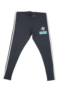 Pantalones de los Miami Dolphins para mujer grandes NFL fútbol americano ropa para dormir pijama a rayas salón - Imagen 1 de 9