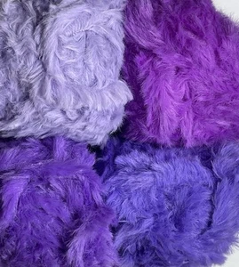 Job lot knitting Crochet yarn wool 4x Ball Fancy Extra Soft Eyelash Fur KL1298 - Picture 1 of 3