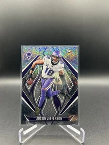 Justin Jefferson Celestial Glitter Prizm SP - 2024 Panini Phoenix #91 - Picture 1 of 2