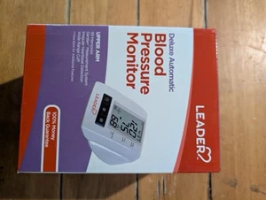 Leader Deluxe Fully Automatic Blood Pressure Monitor Upper Arm - NEW SEALED! - Picture 1 of 4