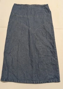 Christopher & Banks Jean Skirt Size 10 - Picture 1 of 3