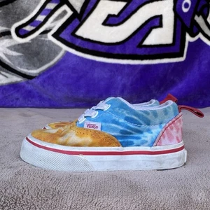 Size 5c - Vans Tie Dye Slip on Shoes - Picture 1 of 8