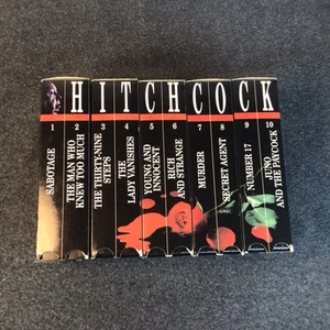 Alfred Hitchcock Sammlung, 10 VHS Video Box Set, komplett 1 - 10 Bände Set - Bild 1 von 8