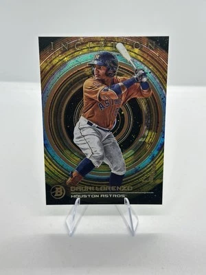 2022 Bowman Inception - Dauri Lorenzo Gold Foil /50 (RC) - Initiation HOU Astros - Image 1 of 3