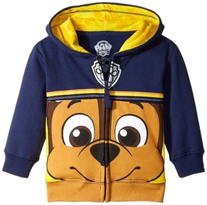 Paw Patrol Boys' Toddler Character Big Face Zip-up Hoodies - Picture 1 of 15