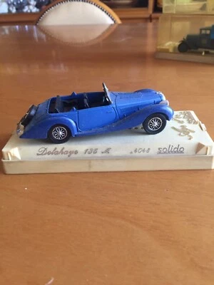 MODELLINO SOLIDO AGE D'OR ANNI 70 DELAHAYE 135 A SCALA 1/43 RARITA' - Immagine 1 di 4
