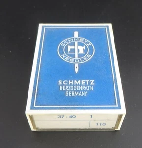 Schmetz offener Karton mit 87 Nähmaschinennadeln 37:40 110 - Bild 1 von 4