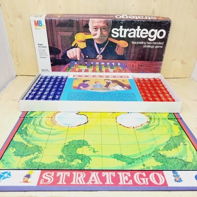Vintage STRATEGO Board Game 1975 Milton Bradley COMPLETE - Image 1 of 4