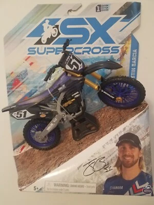 SX Supercross 1st Edition #51 JUSTIN BARCIA YAMAHA 1:10 Scale - Image 1 of 2