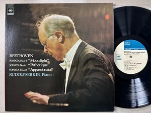 RUDOLPH SERKIN Beethoven Sonata 14 Moonlight, 8, 23 - Japan Vinyl LP 23AC524 - Picture 1 of 2