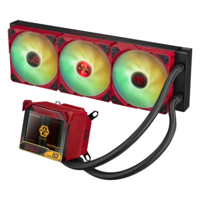 Asus ROG Ryujin 3 360 ARGB EVA-02 Edition Liquid CPU Cooler w/360Mm R Evangelion - Image 1 of 4