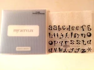 Close to My Heart Acrylic Stamps New Whimsy Lowercase C 1206 - Picture 1 of 2