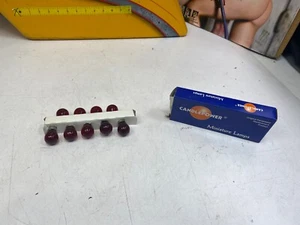 š„Candlepower 15184 Run, Brake, Turn Bulbs 9 ct. 1157 Red 12Volt Dual Filamentš„ - Picture 1 of 8