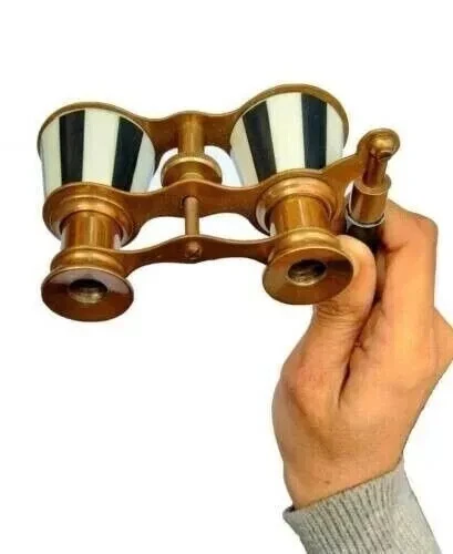 Lorgnons En Laiton De L'Opéra Antiques Vintage - Photo 1/4