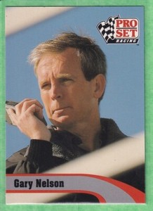 1992 Pro Set Winston Cup #189 Gary Nelson NASCAR Official/Technical Director