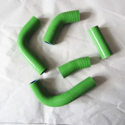 For Kawasaki Ninja 250R 2008 2009 2010 2011 2012 Green Silicone Radiator Hose - Imagem 1 de 4