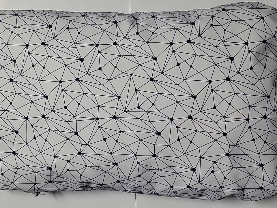 Ikea LURVIG Cushion, black triangles, water-resistant 18×29 " For Dogs/Cats NWOT - Image 1 of 1