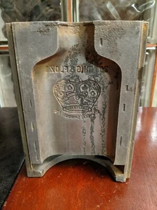 Vintage SMIRNOFF WODKA 200ml St. Pierre Crown Likör ORIGINAL GUSSFLASCHE FORM! - Bild 1 von 8