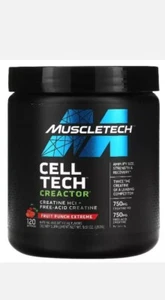 MuscleTech Cell Tech Creactor Creatine 203g - 120 Servings - Boosts Muscle Size. - Picture 1 of 3