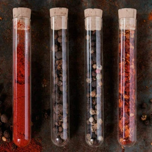 10-100pcs Glass Test Tube Round Bottom with Cork Stopper Borosilicate Chemistry - Picture 1 of 15