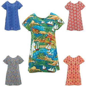 Perfect Shift Pocket Dress Ministry of Colour Tunic Cap Sleeve Sundress Spring - Picture 1 of 16