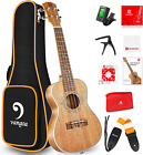 Vangoa Tenor Ukulele 26 Inches Solid Mahogany Acoustic Ukelele For Professional
