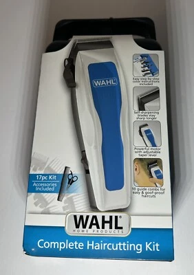 WAHL 17 Piezas Kit Completo de Corte de Pelo con Accesorios y Estuche de Almacenamiento Cortapelos Foto 1 de 4