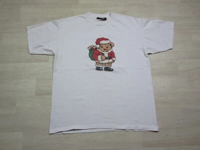 Vintage Joe Boxer Girlfriend! T Shirt ONE SIZE Beary Christmas! 1990's USA Bear - Image 1 of 4