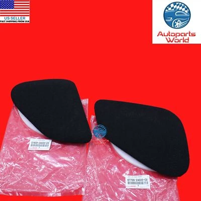 JUEGO DE CUBIERTA DE REJILLA DE ALTAVOZ PUERTA DERECHA E IZQUIERDA NEGRO ORIGINAL OEM LEXUS 02-10 SC430 Foto 1 de 2