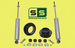 2.5" LIFT FABRICATED SPACER,2 FR SHOCKS FITS 88-00 CHEVY C2500/C3500 2WD 8 LUG - Bild 1 von 1