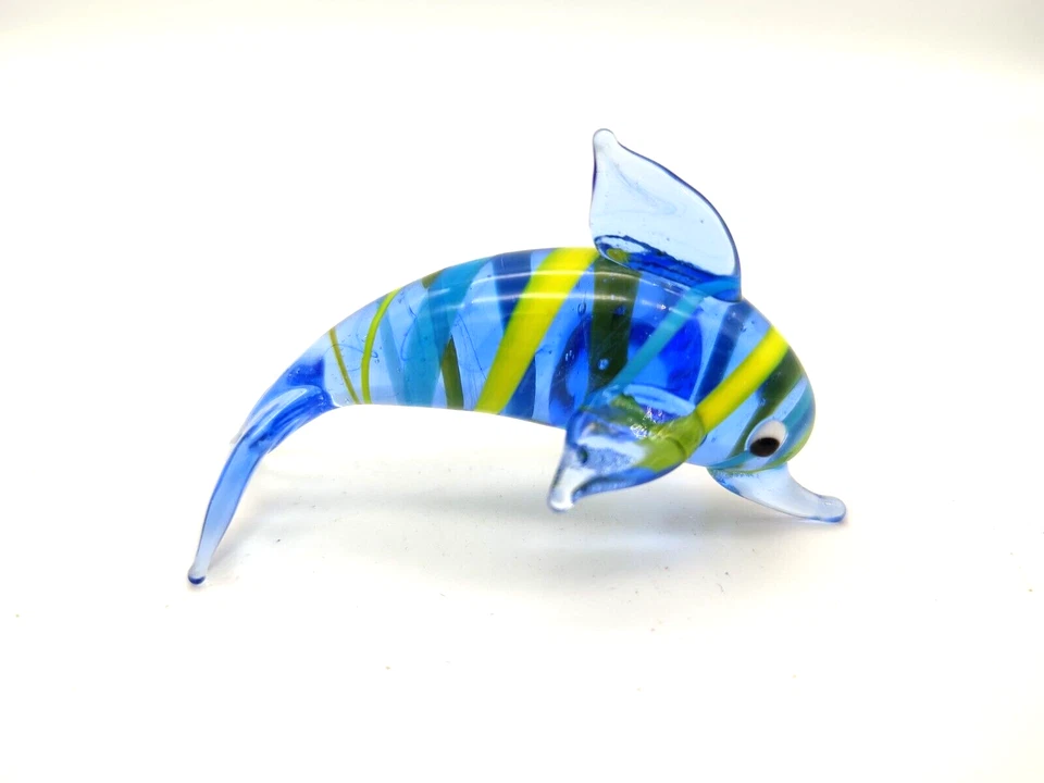 Glasdelphin Regenbogen - Delfin aus Glas 6,5cm (19519) - Bild 1 von 1