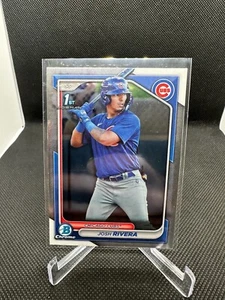 Josh Rivera 2024 Bowman Chrome Prospects 1st Bowman #BCP-115 Chicago Cubs - Picture 1 of 2