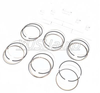 Juego de anillos de pistón de 6 cilindros Φ97 mm para Porsche 911 Carrera 991 981 Boxster Cayman S 3,4 Foto 1 de 4