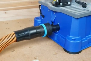 Adaptador de manguera de aspiradora de tienda de 2 1/2" para máquina de orificios de bolsillo Kreg Foreman - Imagen 1 de 4