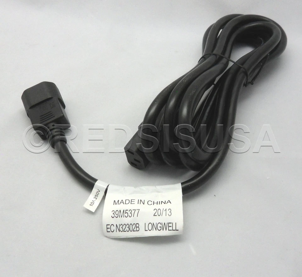 Line cord, 125/250 Vac 10 amp 2.8M 9ft. 39M5377 - Image 1 of 4