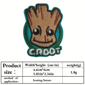 Parche bordado coser o planchar apliques de tela - Nuevo - Groot - Imagen 1 de 1