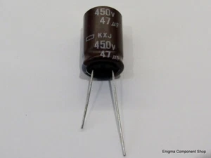 High Quality, Long Life Nippon KXJ 47uF-450V-105'C Capacitors. TrustedUK Seller. - Picture 1 of 2