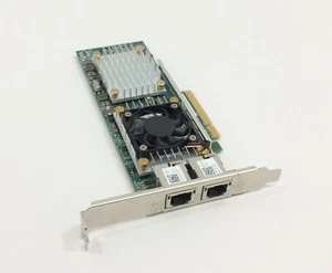 Dell Broadcom 57810S Dual Port 10GBASE-T Network Adapter HN10N Full Profile - Photo 1/4