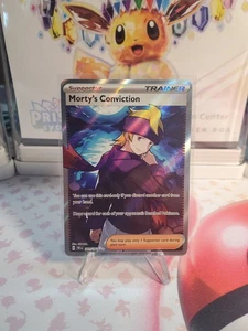 Pokemon Trainer - Morty's Conviction 201/162 SV05: Temporal Forces Holo - Picture 1 of 3