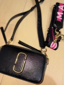 MARC JACOBS black shoulder bag snapshot - Picture 1 of 6