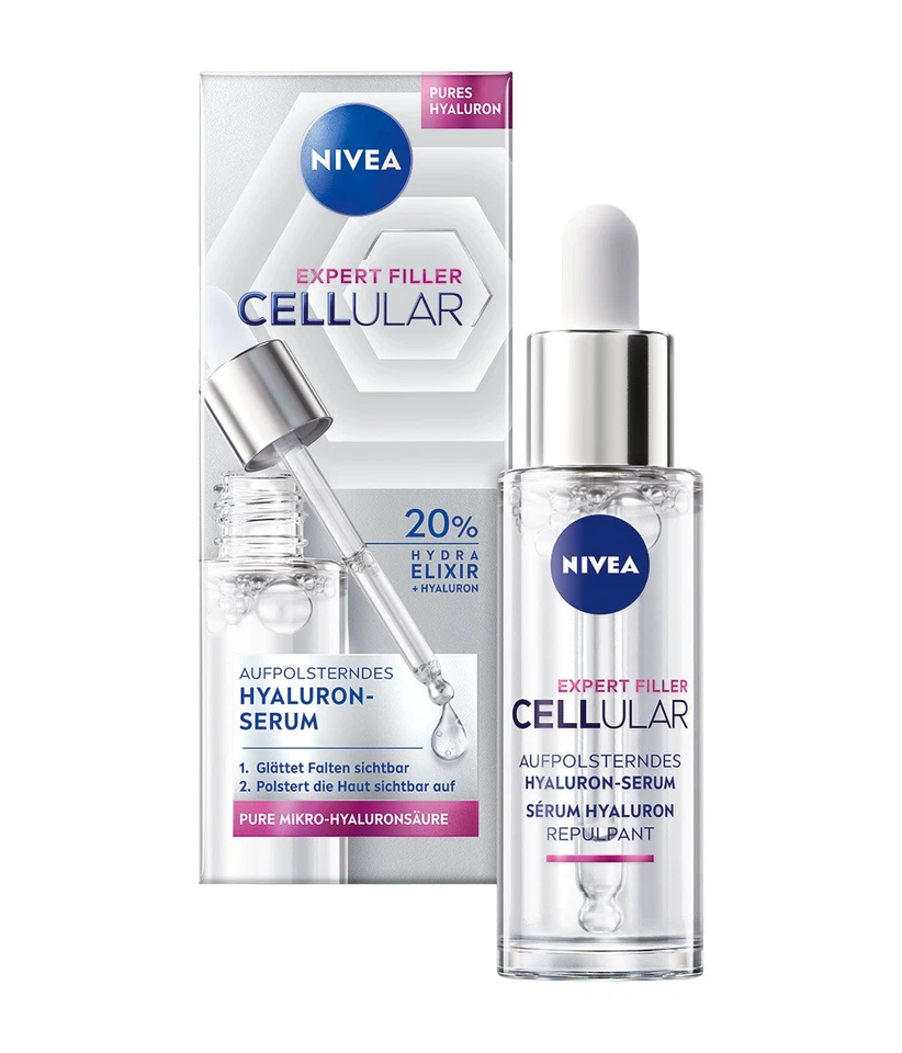 NIVEA Cellular Expert Filler Aufpolsterndes Hyaluron-Serum 30ml