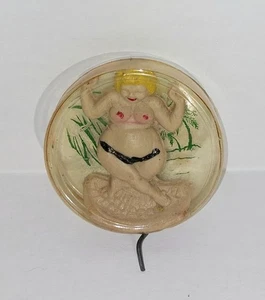 frühe Kurbelwind Fat Lady Kunststoffgehäuse Gummifigur die Drehfunktion - Bild 1 von 3