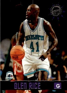 1995-96 Stadium Club Miembros Solo 50 Glen Rice Charlotte Hornets #45 - Imagen 1 de 2