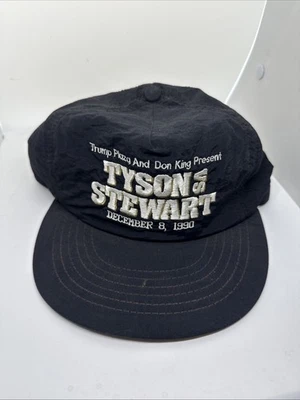 Chapéu SnapBack Vintage Mike Tyson vs Stewart Fight Trump Plaza 1990 - Imagem 1 de 3