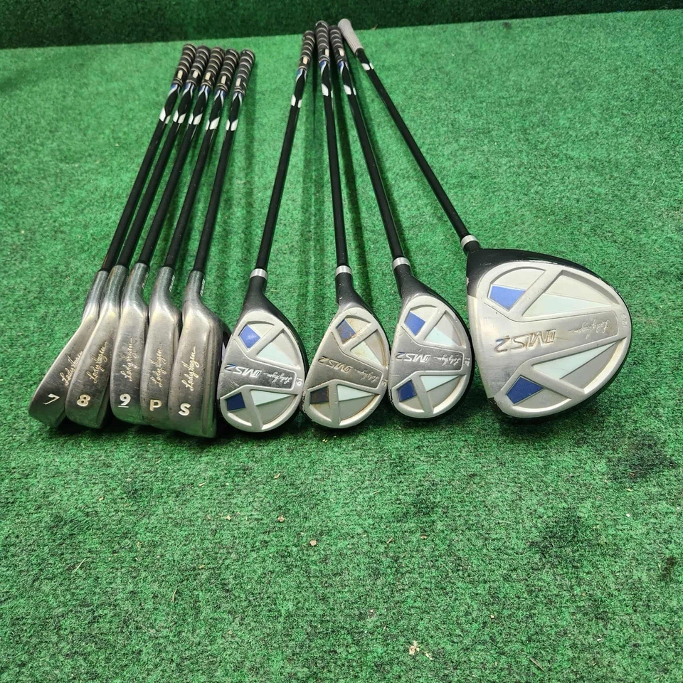 Juego de 9 palos de cuña de hierro híbrido Lady Hagen MS2 - varillas de grafito diestro Foto 1 de 4