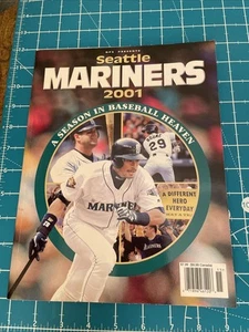 Seattle Mariners 2001 Team Magazine A Season In Baseball Heaven - Picture 1 of 13