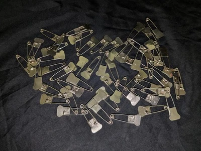 Lote De Colección De 55 KD Pin De Seguridad Para Lavandería Manta Cola De Pescado Pin De Seguridad 1 7/8" L Foto 1 de 4